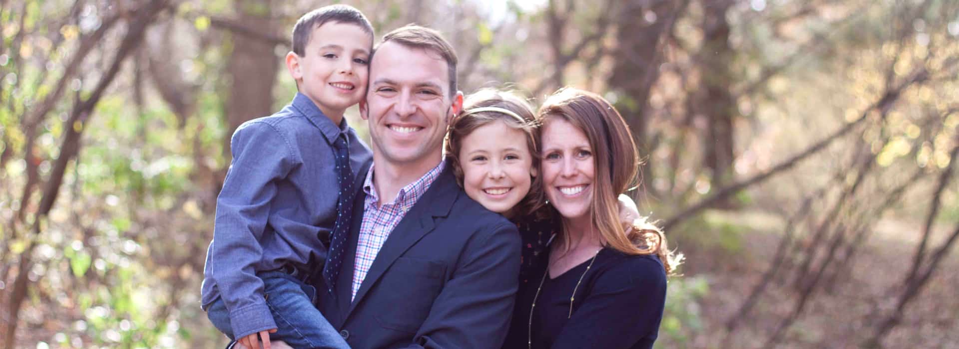 Family Portrait in the park with 4 sons | Family Photography Brisbane